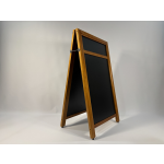 Heavy Duty Double Sided Chalkboard A Frame with Header